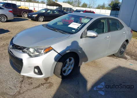 2014 Toyota Corolla S from USA, damaged, VIN 5YFBURHE5EP130113